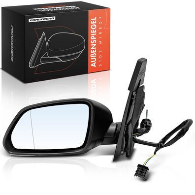 Frankberg 1x Außenspiegel Links fér VW Polo 9A 9N 9A2 9A4 9A6 9N2 2005-2009