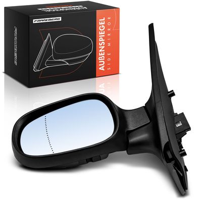 Frankberg 1x Außenspiegel Links fér Renault Clio II BB CB SB0/1/2 1.2L 1.4L 2.0L 3.0L
