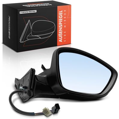 Frankberg 1x Außenspiegel Rechts fér Peugeot 208 I CA CC 1.0L 1.2L 1.4L 1.5L 1.6L Bj