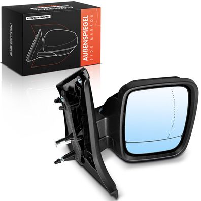 Frankberg 1x Außenspiegel Rechts fér Opel Vivaro Combi Pritsche/Fahrgestell Fiat Niss