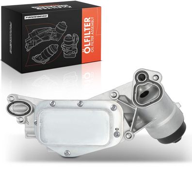 Frankberg 1x Ölkühler+Ölfilter für Chevrolet Cruze Opel Astra H J 1.6L 1.8L