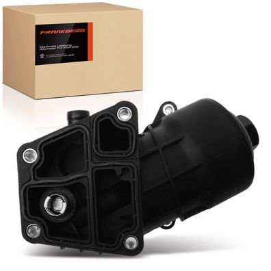 Frankberg 1x Ölkühler+Ölfilter für VW Polo 6C Seat Ibiza IV Skoda Fabia II Roomster 1