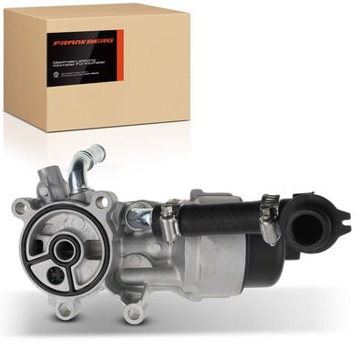 Frankberg 1x Ölkühler+Ölfilter für Citroën C4 C5 Jumpy Fiat Scudo Ford C-Max Focus Ga