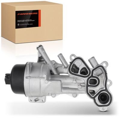 Frankberg 1x Ölkühler+Ölfilter für MINI Mini R55 R56 R57 R58 R59 R60 R61 Peugeot 207