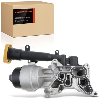 Frankberg 1x Ölkühler+Ölfilter für Fiat Doblo Panda Punto Opel Astra H J Corsa C D Co