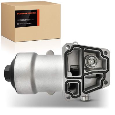 Frankberg 1x Ölkühler+Ölfilter für VW Golf 6 Transporter T5 T6 Polo Passat Crafter Au