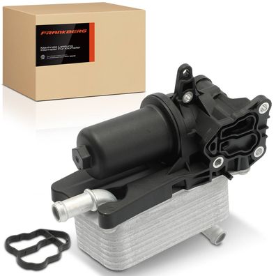 Frankberg 1x Ölkühler+Ölfilter für Mercedes-Benz W176 W242 W246 C117 X117 X156 1.5L-2