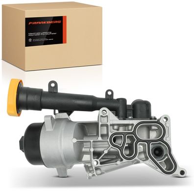 Frankberg 1x Ölfiltergehäuse für Fiat 500 Doblo Cargo Fiorino Grande Punto