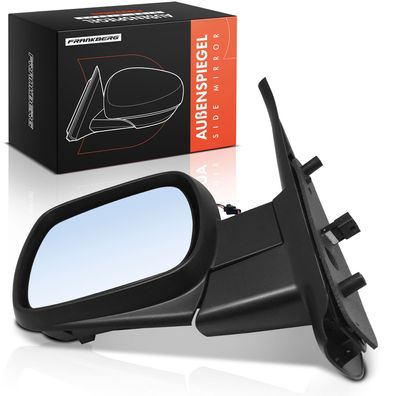 Frankberg 1x Außenspiegel Links fér Renault Kangoo KW0/1 FW0/1 1.5L 1.6L Bj ab 2008