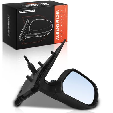Frankberg 1x Außenspiegel Rechts fér Dacia Dokker KE Lodgy JS 1.2L 1.5L 1.6L 1.3L 201