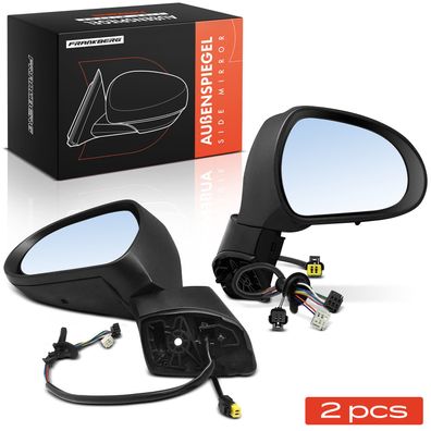 Frankberg 2x Außenspiegel Links Rechts fér Peugeot 308 CC I SW I
