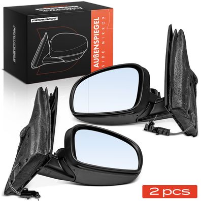 Frankberg 2x Außenspiegel Links Rechts fér Skoda Fabia II 545 542