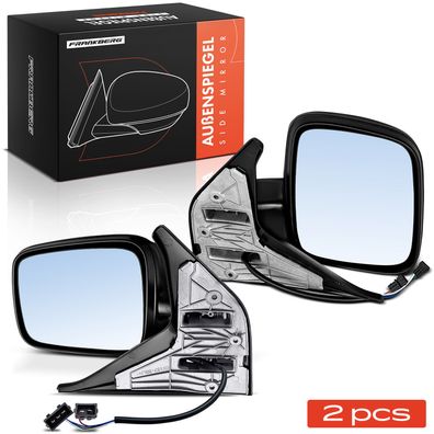 Frankberg 2x Außenspiegel Links Rechts fér VW Transporter T4 70J 70K