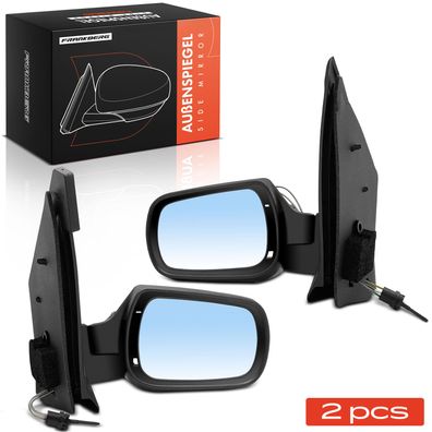 Frankberg 2x Außenspiegel Links Rechts fér Ford Fiesta V JD JH 2001-2005
