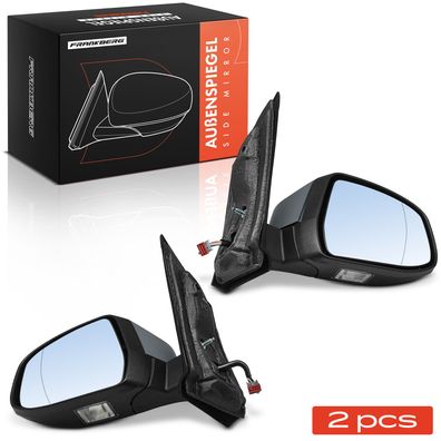 Frankberg 2x Außenspiegel Links Rechts fér Ford Focus II Stufenheck Turnier DA DP HCP