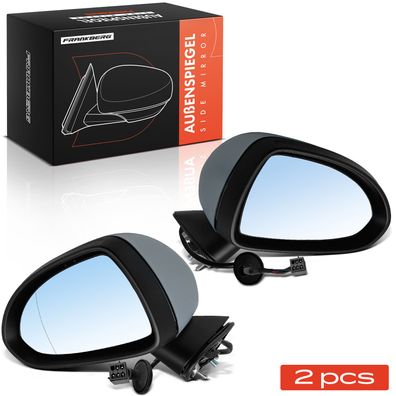 Frankberg 2x Außenspiegel Links Rechts fér Opel Corsa D S07 Corsa E