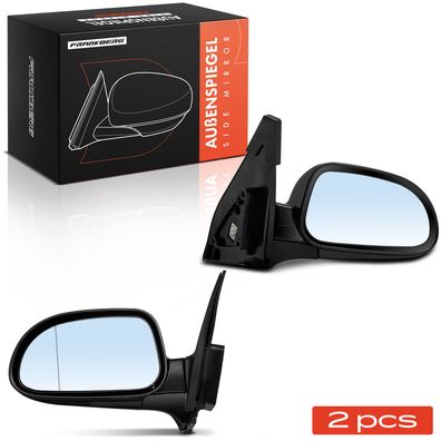 Frankberg 2x Außenspiegel Links Rechts fér Chevrolet Lacetti