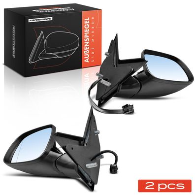 Frankberg 2x Außenspiegel Links Rechts fér VW Multivan Transporter 6