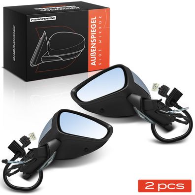 Frankberg 2x Außenspiegel Links Rechts für Citroën C3 DS3 SA
