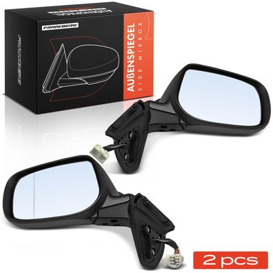 Frankberg 2x Außenspiegel Links Rechts fér Toyota Auris E15 2006-2012