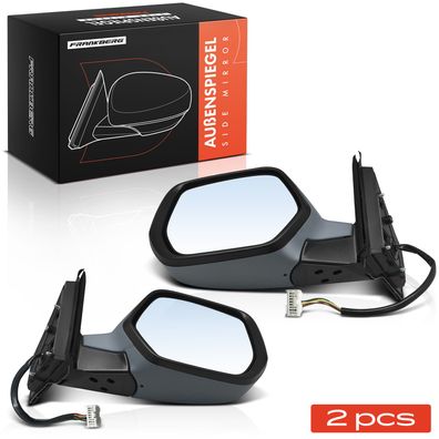 Frankberg 2x Außenspiegel Links Rechts fér Honda CR-V III RE 2006-2012