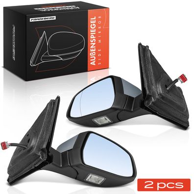 Frankberg 2x Außenspiegel Links Rechts fér Ford Mondeo IV Stufenheck BA7