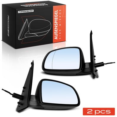 Frankberg 2x Außenspiegel Links Rechts fér Opel Meriva X03 2003-2010