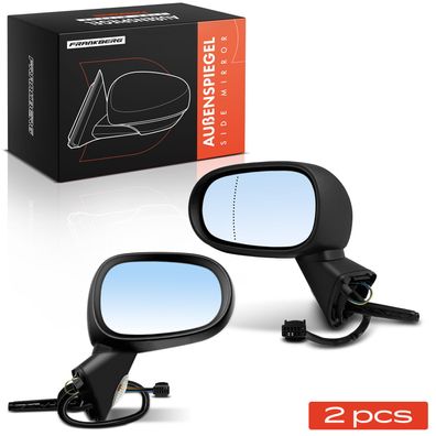 Frankberg 2x Außenspiegel Links Rechts fér Renault Modus JP0
