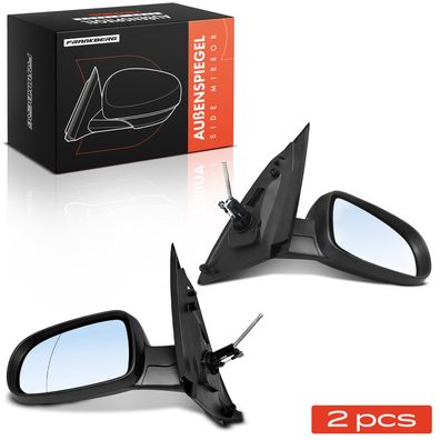 Frankberg 2x Außenspiegel Links Rechts fér Opel Corsa C X01 2000-2006