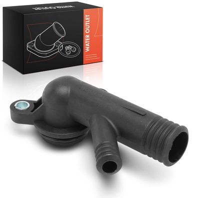 Frankberg 1x Kühlmittelflansch Wasserauslass für VW Passat Polo Golf III IV Sharan Ca