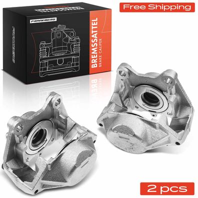 Frankberg 2x Bremssattel Vorne Links Rechts fér Mercedes-Benz S-Klasse W126 C126