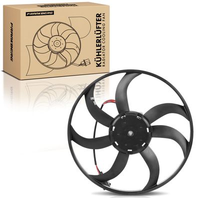 Frankberg 1x Motorkéhller Einfachléfter ohne Kéhlerléfterrahmen VW Golf Passat Audi A