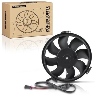 Frankberg 1x Motorkéhller Einfachléfter mit Kéhlerléfterrahmen VW Golf Touran Audi A3