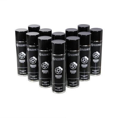 Bremsenreiniger Teilereiniger Entfetter Sprühdose Acetonfrei Spraydose 12x500ml