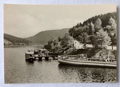 DDR Ansichtskarte Hohenwarte Saalfeld AK