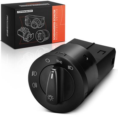 Frankberg 1x Lichtschalter Schalter fér Skoda Citigo NF1 Fabia II Octavia I Superb I