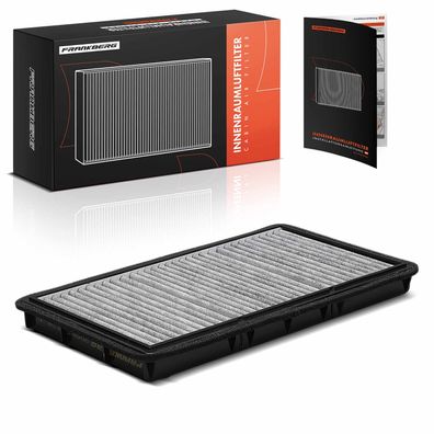 Frankberg 1x Innenraumfilter Aktivkohle/Filter für Alpina B3 E36 B3 Kombi BMW 3er E36