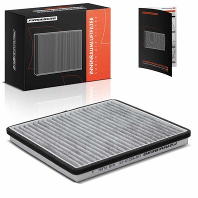 Frankberg 1x Innenraumfilter Aktivkohle/Filter für Chevrolet Spark M300 1.0L 1.2L 200