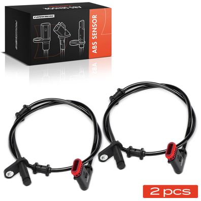 Frankberg 2x ABS Sensor Hinten Links Rechts für Mercedes-Benz W212 S212 C218 X218
