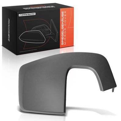 Frankberg 1x Abdeckung Außenspiegel Spiegelkappe Vorne Links für Ford Tourneo Custom