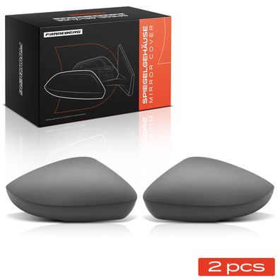 Frankberg 2x Spiegelkappe Vorne Links Rechts fér Seat Mii KE1 KF1 Skoda Citigo NF1 E