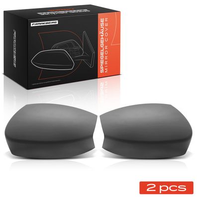 Frankberg 2x Abdeckung Außenspiegel Spiegelkappe Vorne Links Rechts fér Ford Galaxy G