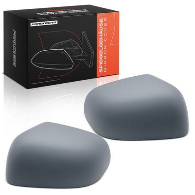 Frankberg 2x Abdeckung Spiegelkappe Vorne Links Rechts fér Dacia Dokker Express Kaste