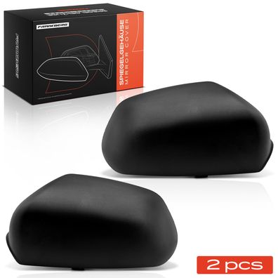 Frankberg 2x Abdeckung Außenspiegel Spiegelkappe Vorne Links Rechts fér Skoda Octavia