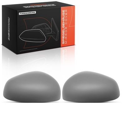 Frankberg 2x Abdeckung Außenspiegel Spiegelkappe Vorne Links Rechts fér Smart Fortwo