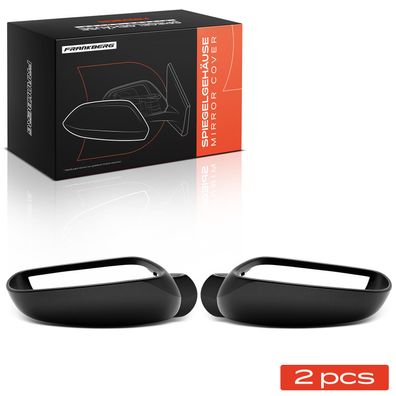 Frankberg 2x Spiegelkappe Vorne Links Rechts fér Seat Arosa 6H1 Cordoba Skoda Superb