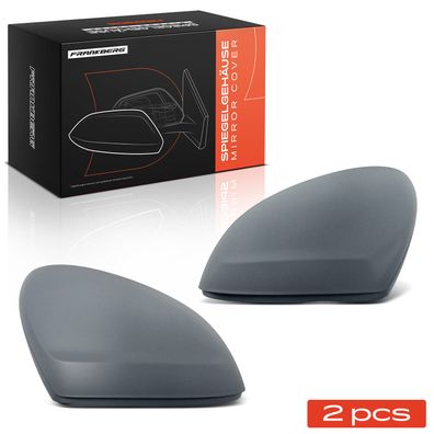 Frankberg 2x Spiegelkappe Vorne Links Rechts fér VW Arteon 3H7 3H8 Passat 3G2 CB2 Pas
