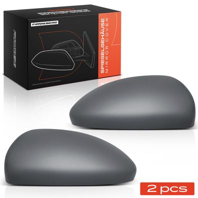 Frankberg 2x Abdeckung Außenspiegel Spiegelkappe Vorne Links Rechts fér Chevrolet Cru