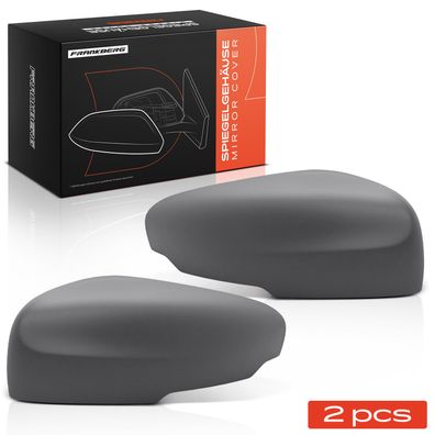 Frankberg 2x Abdeckung Außenspiegel Spiegelkappe Vorne Links Rechts fér Volvo XC60 15