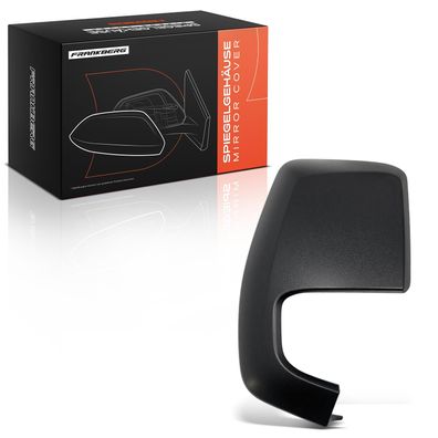 Frankberg 1x Abdeckung Außenspiegel Spiegelkappe Vorne Rechts für Ford Tourneo Custom